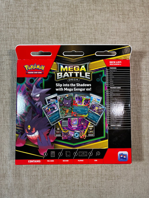 Mega Battle Deck - Mega Gengar ex Battle Box - Haunter IR - Pokemon TCG - SEALED