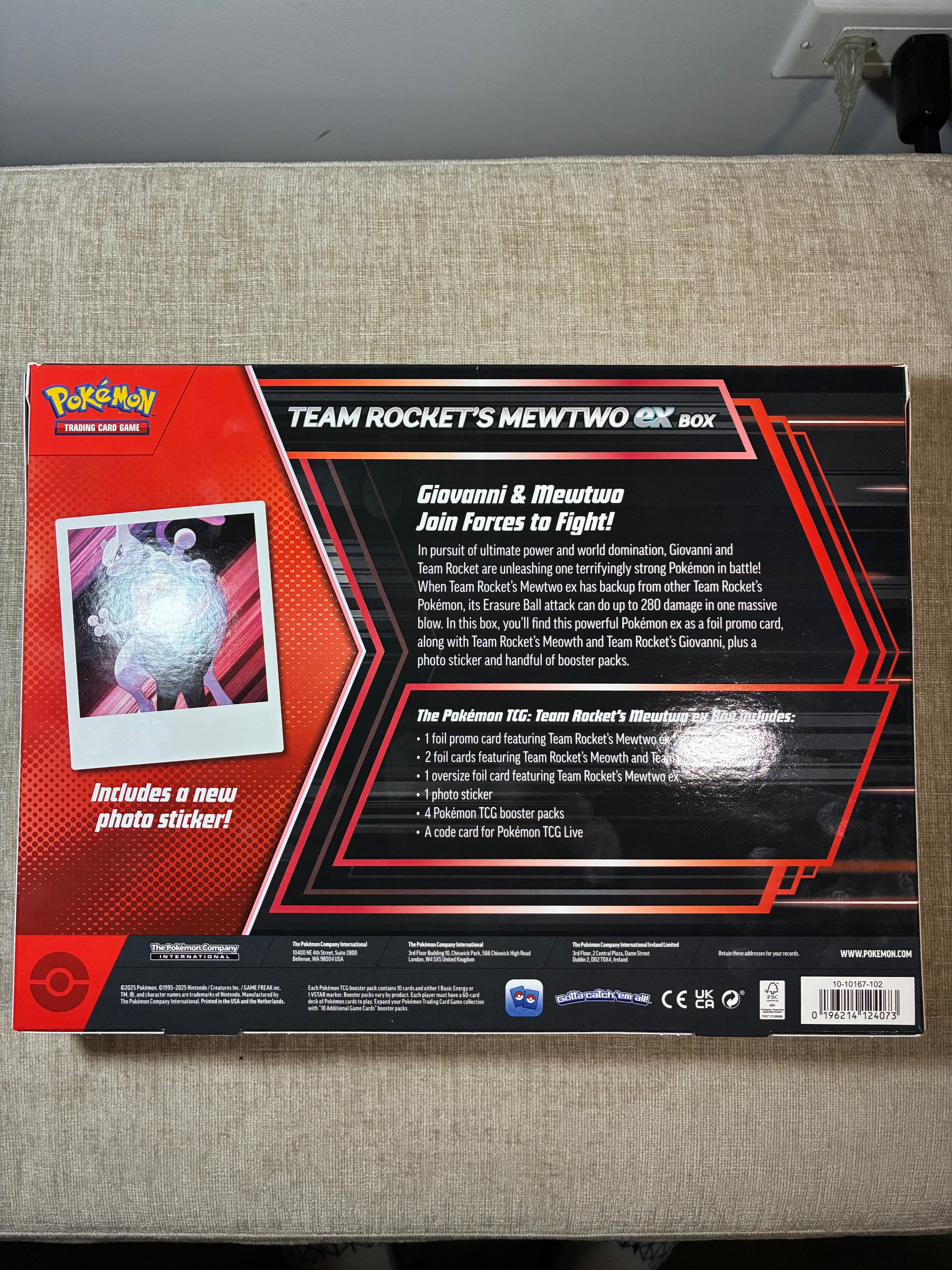 Pokemon TCG Team Rocket’s Mewtwo Ex Box Destined Rivals - BRAND NEW SEALED