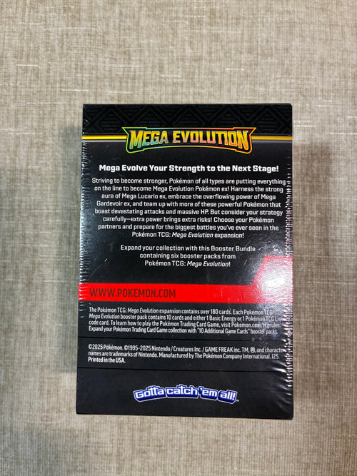 Pokemon TCG: Mega Evolutions Factory Sealed Booster Bundle Box