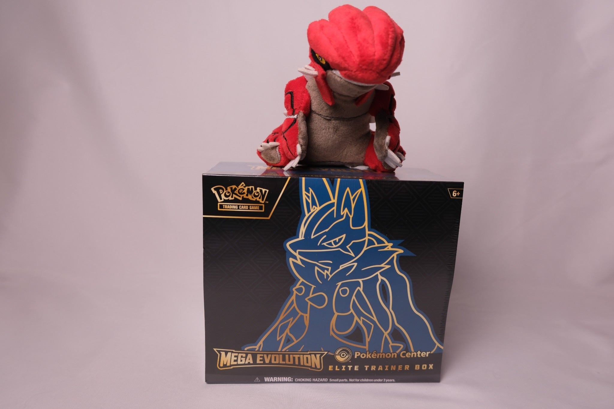 Mega Evolutions Pokemon Center Elite Trainer Box Lucario