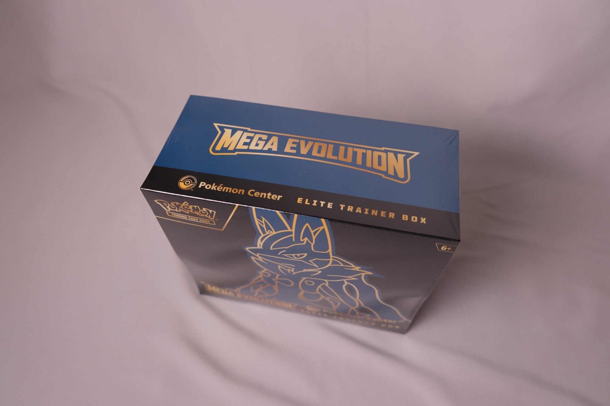 Mega Evolutions Pokemon Center Elite Trainer Box Lucario