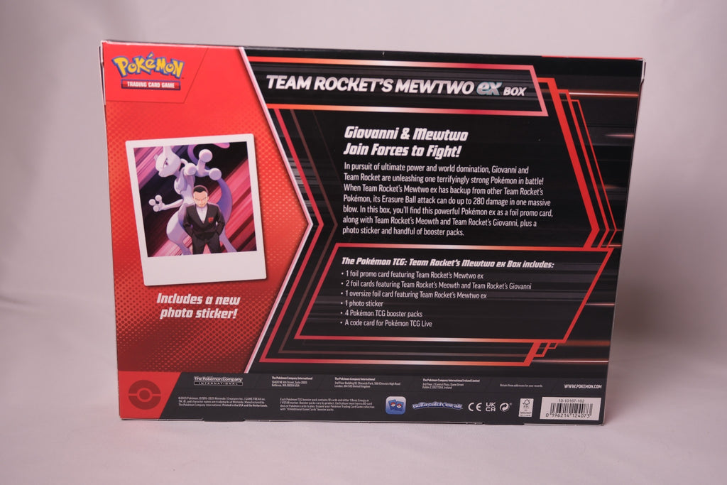 Pokemon TCG Team Rocket’s Mewtwo Ex Box Destined Rivals - BRAND NEW SEALED