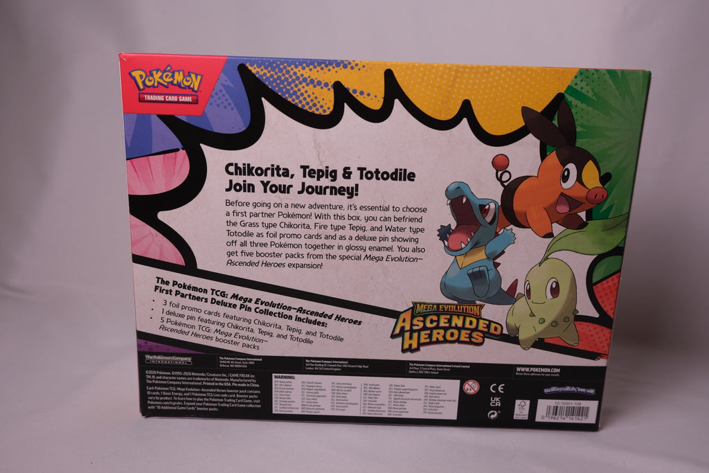 Ascended Heroes First Partner Deluxe Pin Collection Pokemon