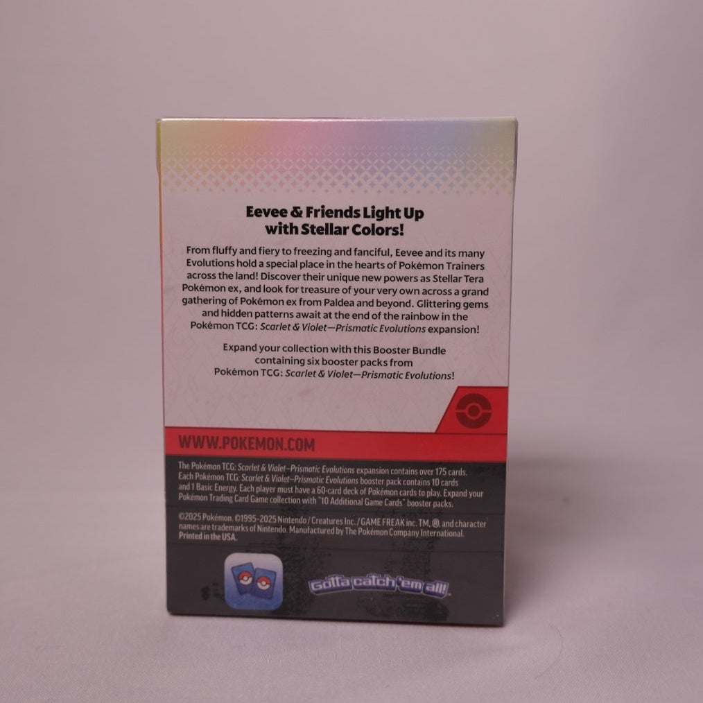 Pokemon TCG: Prismatic Evolutions Factory Sealed Booster Bundle Box