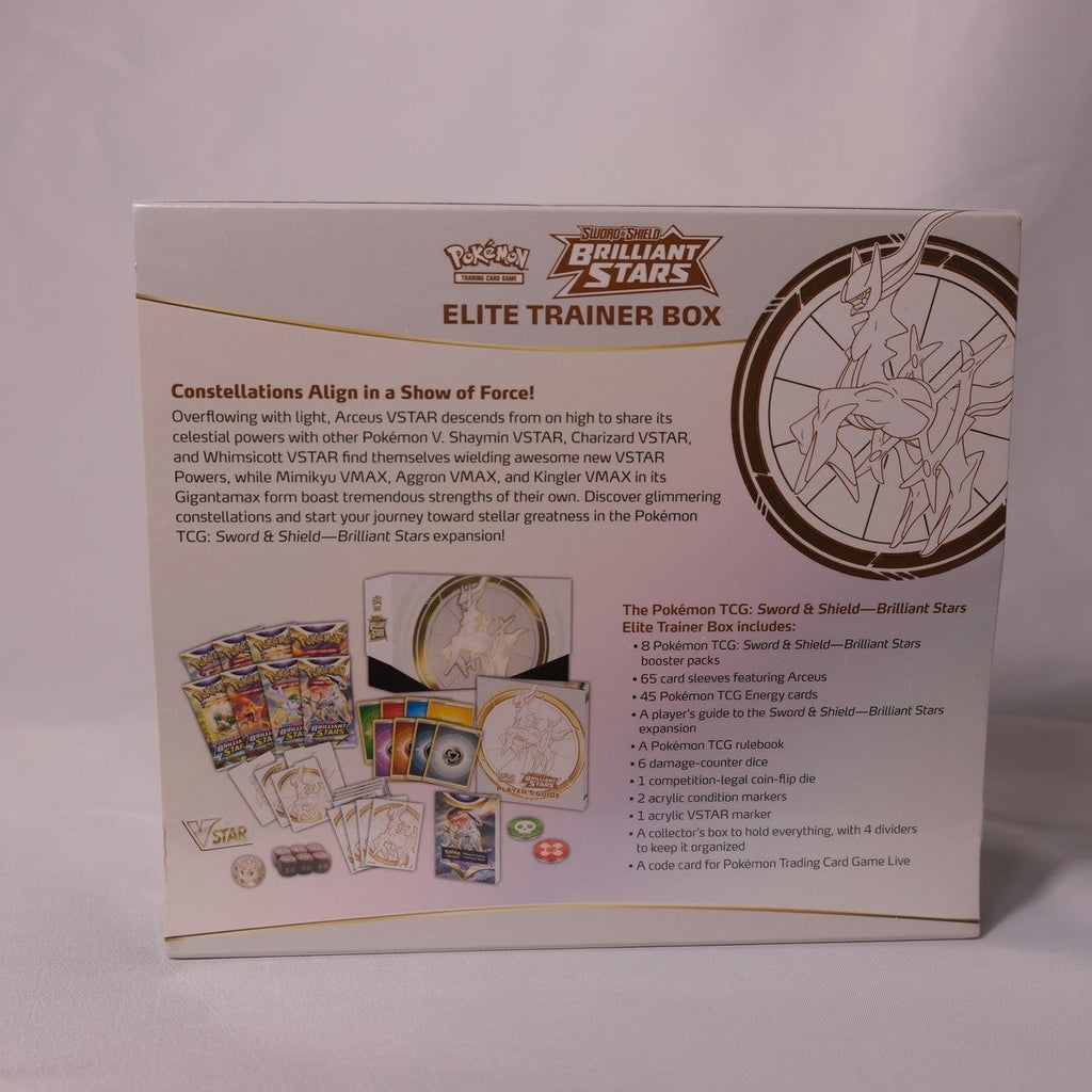 Brilliant Stars Elite Trainer Box Pokemon